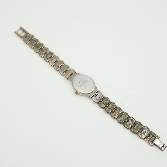 Vintage Pulsar Women Watch 19mm Oval Two Tone Stainless Steel Bracelet V700-X077 - Picture 12 of 16